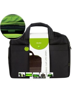 Nilox 14NXBO02QS007 borsa per laptop 39,6 cm (15.6") Valigetta ventiquattrore Nero, Verde