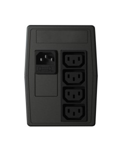 Nilox 17NXGCLI09001 gruppo di continuità (UPS) 1 kVA 500 W 4 presa(e) AC 2