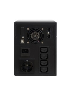 Nilox 17NXGCLI10001 gruppo di continuità (UPS) A linea interattiva 1,5 kVA 900 W 6 presa(e) AC 2