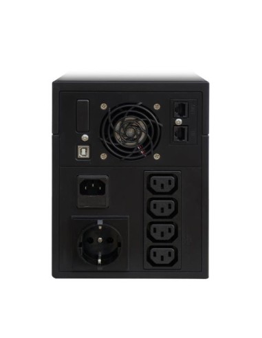 Nilox 17NXGCLI10001 gruppo di continuità (UPS) A linea interattiva 1,5 kVA 900 W 6 presa(e) AC