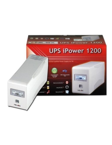 Nilox iPower 1200 gruppo di continuità (UPS) 1,2 kVA 600 W