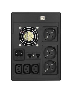 Nilox 17NXGCLW20002 gruppo di continuità (UPS) Standby (Offline) 2,8 kVA 1400 W 3 presa(e) AC 2