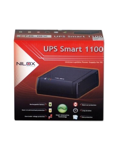 Nilox Smart Interactive 1100 gruppo di continuità (UPS) 1,1 kVA 550 W