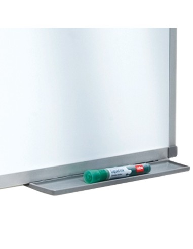 Nobo Lavagna bianca magnetica in acciaio Classic 900x600 con bordo in alluminio