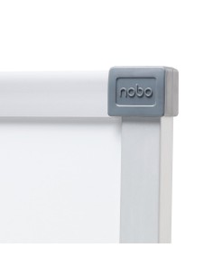 Nobo Lavagna bianca magnetica in acciaio Classic 1500x1000 con bordo in alluminio 2