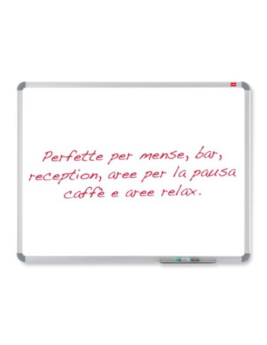 Nobo Lavagna bianca magnetica smaltata EuroPlus 924x615 mm