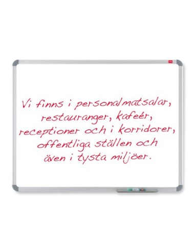 Nobo Lavagna bianca magnetica smaltata EuroPlus 924x615 mm