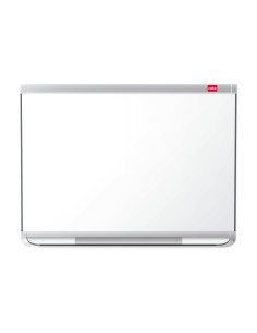 Nobo Lavagna bianca magnetica smaltata Prestige 900x600 con bordo Connex