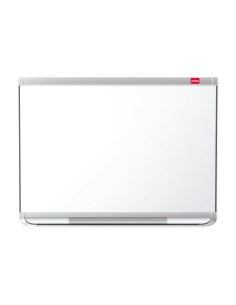 Nobo Lavagna bianca magnetica smaltata Prestige 1200x900 con bordo Connex