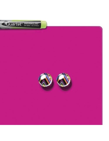 Rexel pannello magnetico rosa 360x360mm