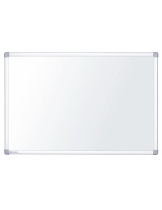 Nobo Lavagna bianca magnetica in acciaio Nano Clean 1800x900 con bordo in alluminio