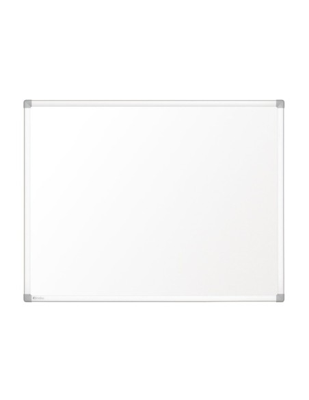 Nobo Lavagna bianca magnetica smaltata Prestige 2400x1200 con bordo in alluminio