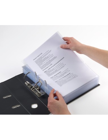 Rexel Anti-Slip Busta a Perforazione