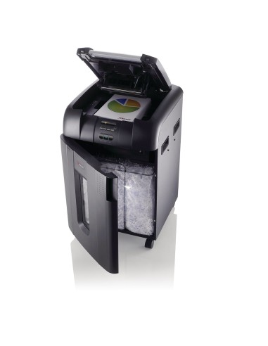 Rexel Auto+ 600X distruggi documenti Triturazione incrociata 60 dB 23 cm Nero, Argento