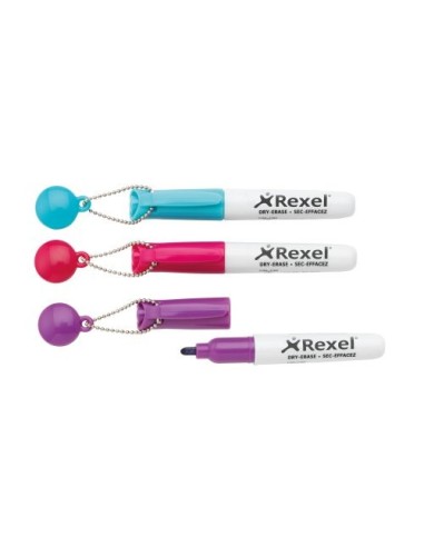 Rexel Confezione di pennarelli magnetici e cancellino JOY