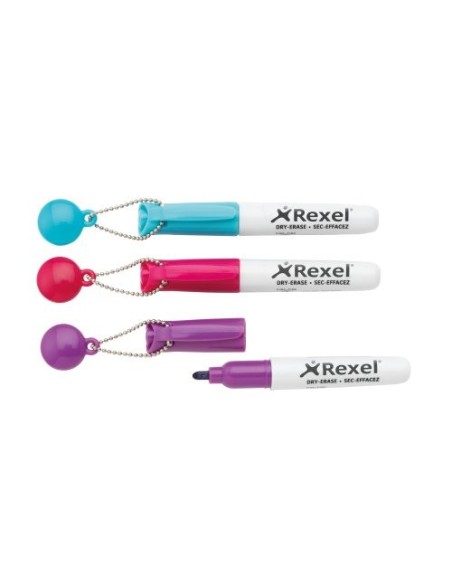 Rexel Confezione di pennarelli magnetici e cancellino JOY