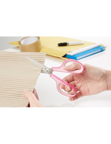 Rexel Forbici in acciaio inox rosa X3