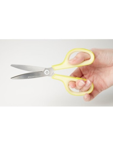 Rexel Forbici in acciaio inox giallo X3