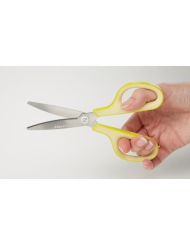 Rexel Forbici in acciaio inox giallo X3