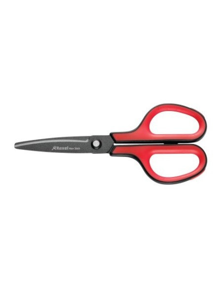 Rexel Forbici antiaderenti X3 rosse nere