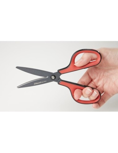 Rexel Forbici antiaderenti X3 rosse nere