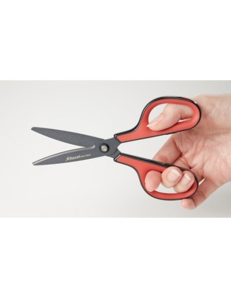 Rexel Forbici antiaderenti X3 rosse nere