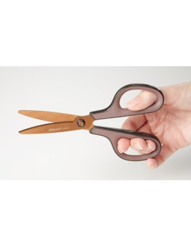 Rexel Forbici X3 al titanio marroni