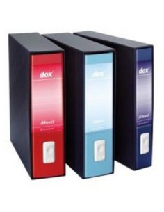 Rexel DOX 5 raccoglitore Rosso Carta