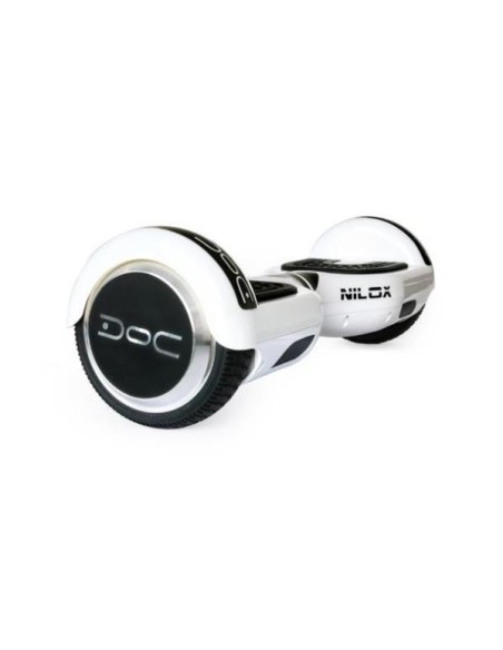 Nilox 30NXBK65D2N02 hoverboard Monopattino autobilanciante 10 km h 4300 mAh Blu, Bianco
