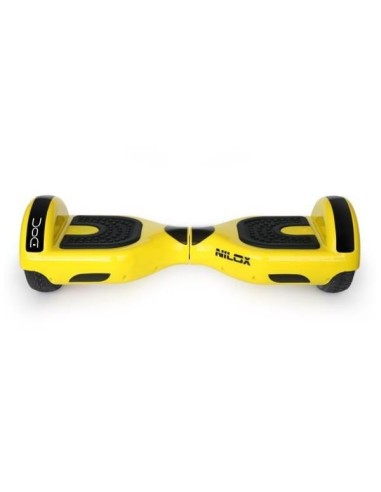 Nilox 30NXBK65D2N03 hoverboard Monopattino autobilanciante 10 km h 4300 mAh Nero, Giallo