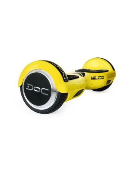 Nilox 30NXBK65D2N03 hoverboard Monopattino autobilanciante 10 km h 4300 mAh Nero, Giallo