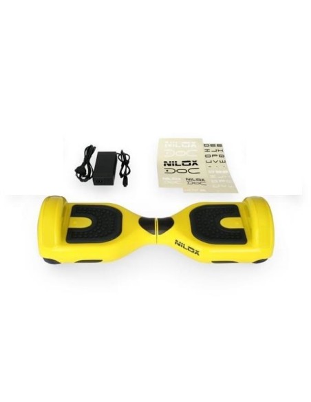 Nilox 30NXBK65D2N03 hoverboard Monopattino autobilanciante 10 km h 4300 mAh Nero, Giallo