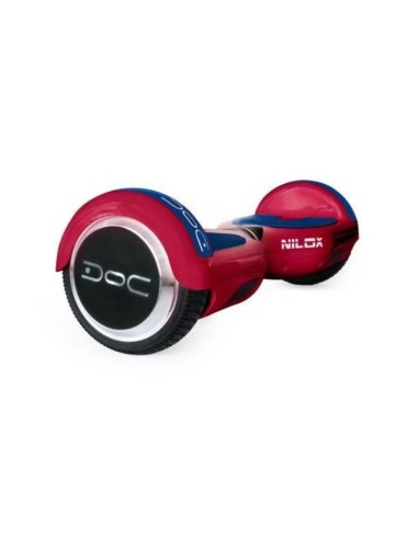 Nilox 30NXBK65D2N05 hoverboard Monopattino autobilanciante 10 km h 4300 mAh Nero, Blu, Rosso