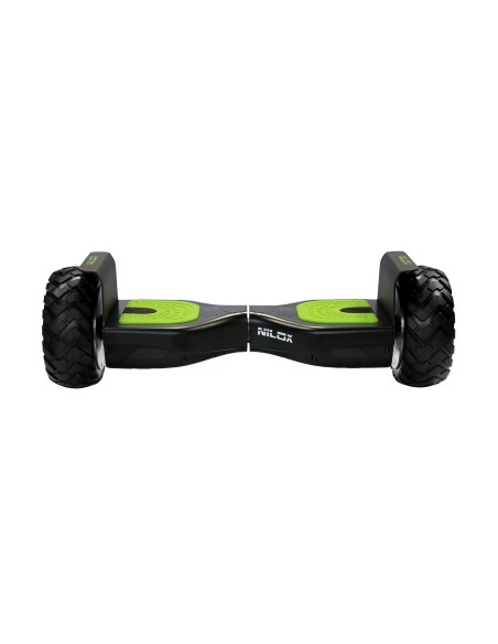 Nilox DOC Off-Road hoverboard Monopattino autobilanciante 10 km h 4300 mAh Nero, Verde