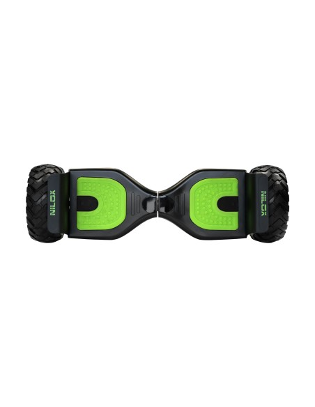 Nilox DOC Off-Road hoverboard Monopattino autobilanciante 10 km h 4300 mAh Nero, Verde