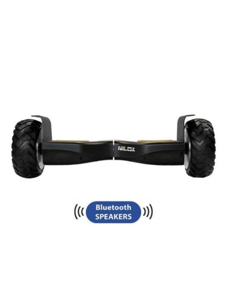 Nilox 30NXBKORBU101 hoverboard Monopattino autobilanciante 10 km h 4300 mAh Nero, Giallo