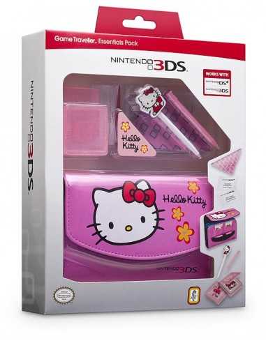 Newave Italia 3DS PACK HELLO KITTY PINK PACK HELLO KITTY 3DAHE002 0663293104642 ACCESSORI VARI GAMES