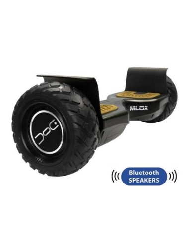 Nilox 30NXBKORBU101 hoverboard Monopattino autobilanciante 10 km h 4300 mAh Nero, Giallo