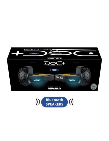 Nilox 30NXBKORBU101 hoverboard Monopattino autobilanciante 10 km h 4300 mAh Nero, Giallo