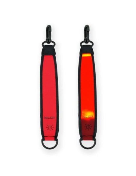 Nilox 30NXLP0000001 tracolla Tessuto, Poliestere Rosso