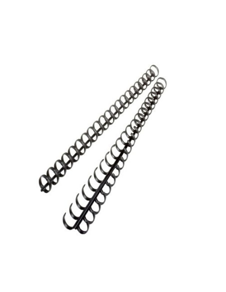 GBC Anelli plastici ZipComb neri 16 mm (50)