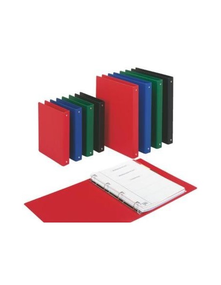 Esselte Daily raccoglitore ad anelli A4 Rosso