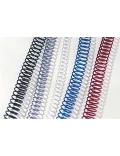 GBC Rilegatura ColourCoil passo 4 1 nera 8 mm (100)