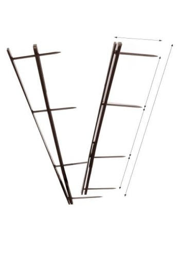 GBC Pettini per rilegatura VeloBind 45 mm rossi (25)