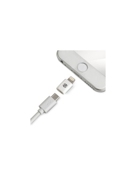 Celly ADLIGHTWH adattatore per inversione del genere dei cavi Lightning Bianco