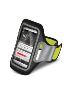 Celly AIRBAND01 custodia per cellulare Fascia da braccio Giallo