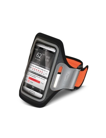 Celly ARMBAND CASE SIZE ORANGE FLUO custodia per cellulare Fascia da braccio Arancione