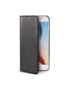 Celly AIRGS6BK custodia per cellulare Custodia a libro Nero