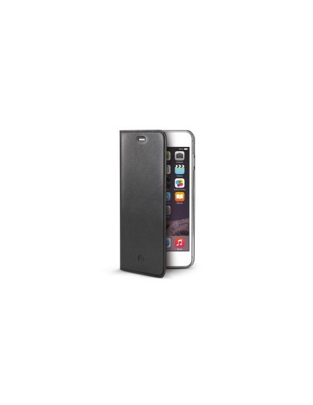 Celly AIRIP6SPBK custodia per cellulare 14 cm (5.5") Custodia a libro Nero