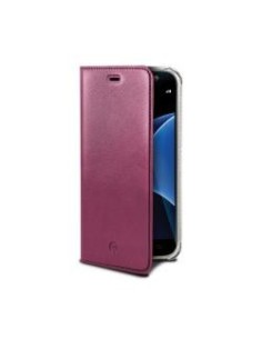 Celly Air Pelle custodia per cellulare 12,9 cm (5.1") Custodia a libro Rosa
